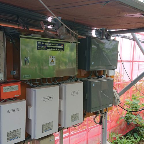 IOT技術を使ったハウスの温度管理